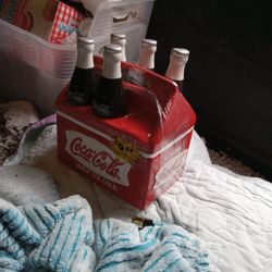 Vintage Coca Cola Cookie Jar