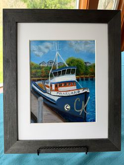 The Polarland 10x8 Original oil Painting