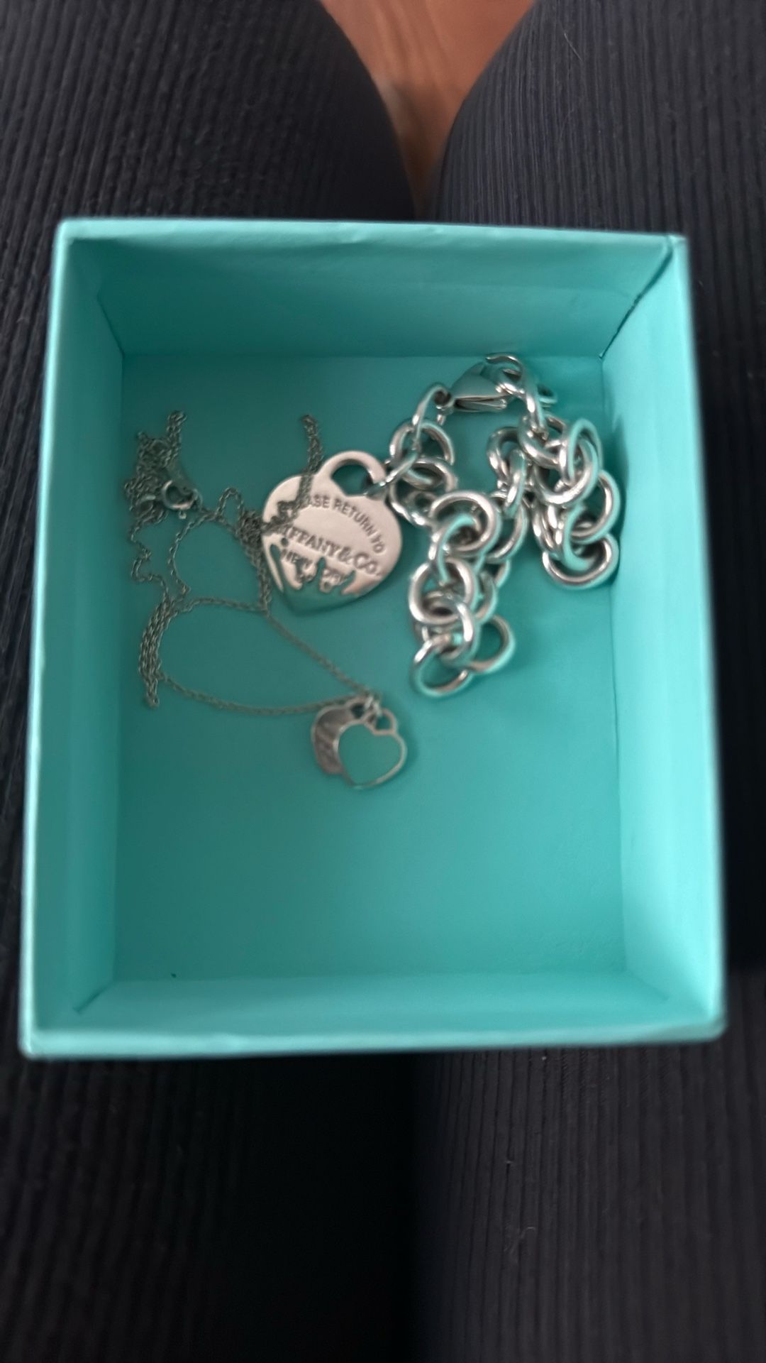 Tiffany And Co  Bracelet And Necklace Choker