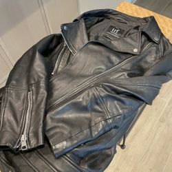 Zara Leather Jacket Size L
