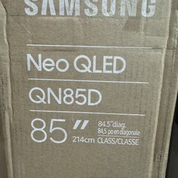 Samsung - 85” Class QN85D Neo QLED 4K UHD Smart Tizen TV
