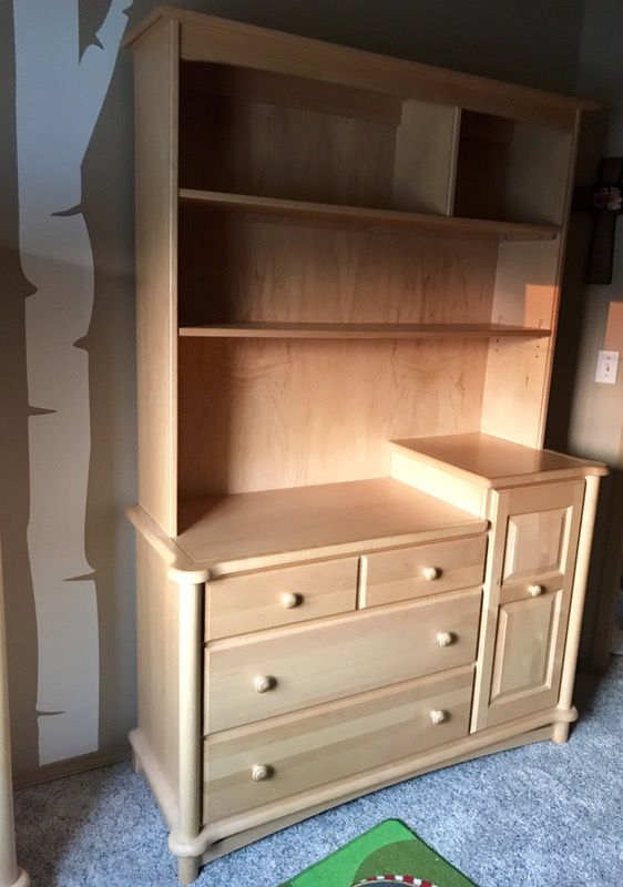 Ragazzi Nursery Dresser With Changing Table Bookshelf For Sale In