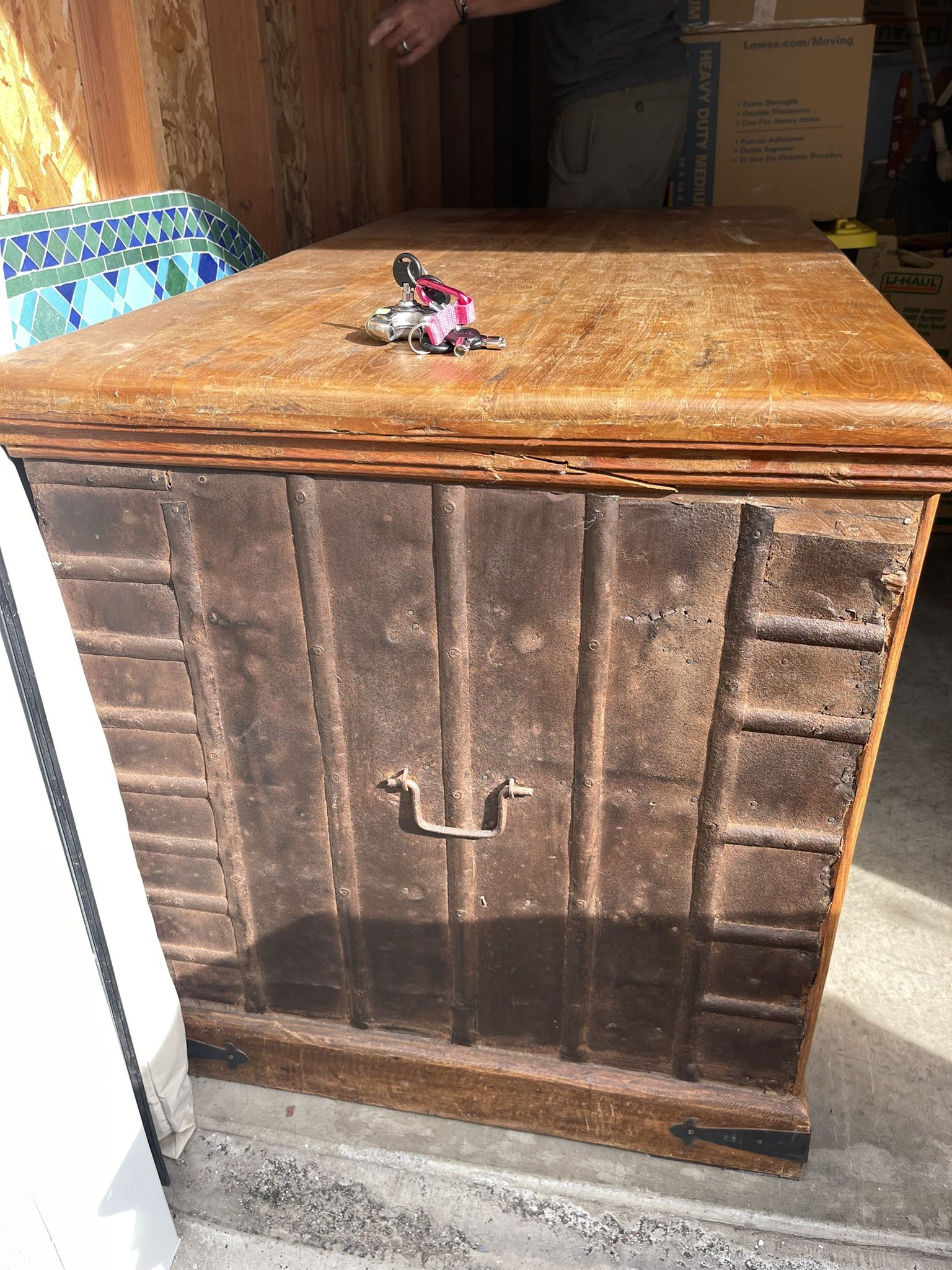 Desk Metal And Wood