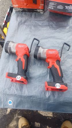 M18 18-Volt Lithium-Ion Cordless 100 Lumens LED Flashlight (Tool-Only)$25 each