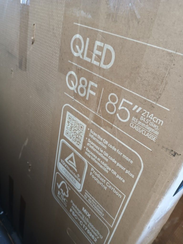 SAMSUNG 85"INCH QLED 4K Q8F