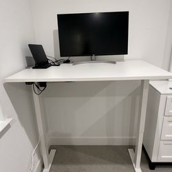 Large Office desk height adjustable ( Only desk)