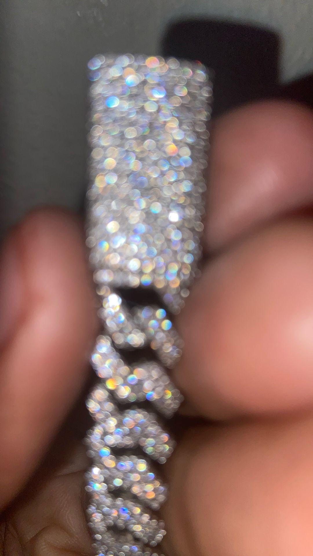 VVS1 MOISSANITE CUBAN BRACELET