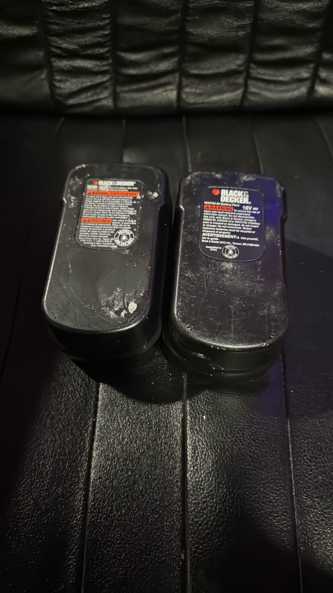 Black And Decker 18v Battery Pack