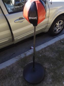 Uppercuts punching bag