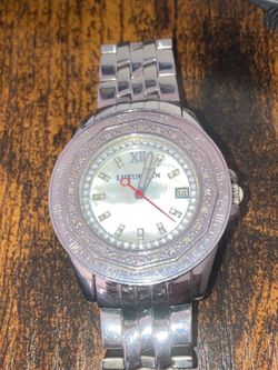 LUXURMAN Stainless Steel Diamond Braclet