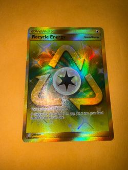 Energy Recycle Energy Gold Pokemon card