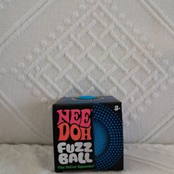 Brand New Blue  Needoh FuzzBall.