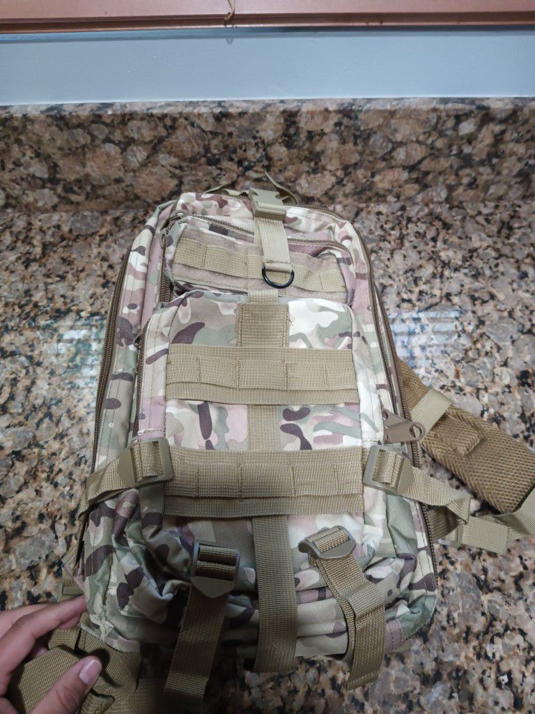 Camo Assault Backpack