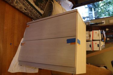 Wood Storage / Filing Cabinet 