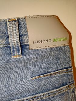 Hudson X Zoe Costello Heavy Jeans Size 28 $475usd