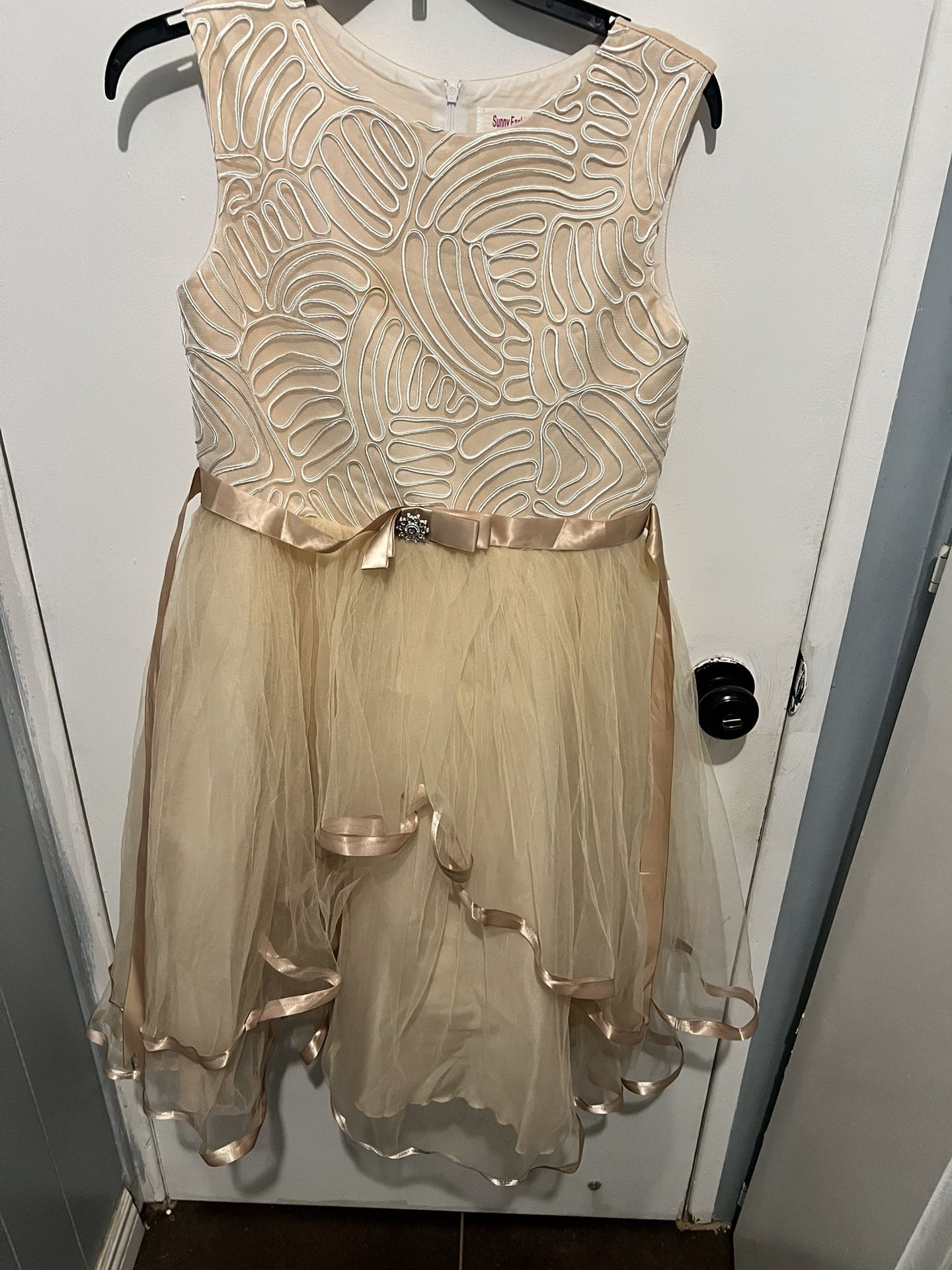 Size 14 Gold Dress 