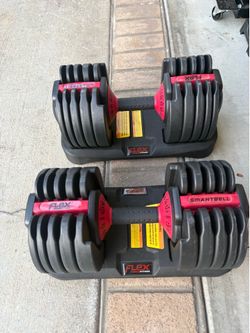 Flex Fitness adjustable dumbbells