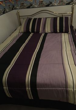 bad queen size includ mattress and box and cover