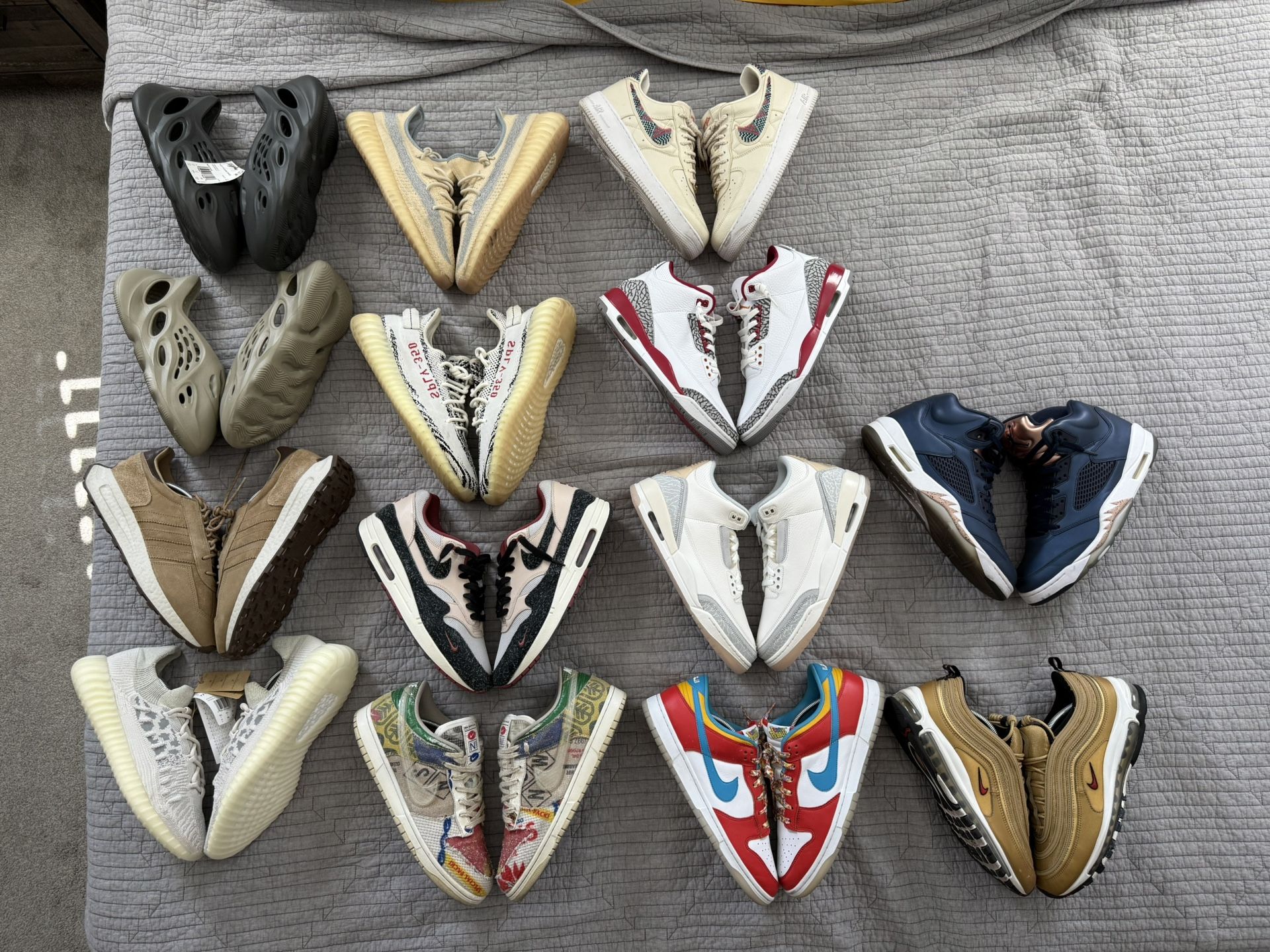 Size 11 Yeezy Jordan Dunks