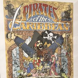 Walt Disney World Ride Poster