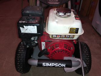 SIMPSON PowerShot 3700-PSI 2.5-GPM Cold Water Gas Pressure Washer with Honda Engine CARB PS60982