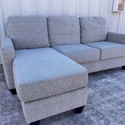 FREE DELIVERY! Grey Sectional! 