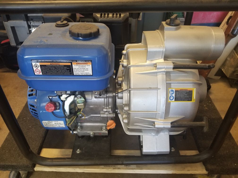 Pacific hydrostar 3" gasoline water pump 212cc