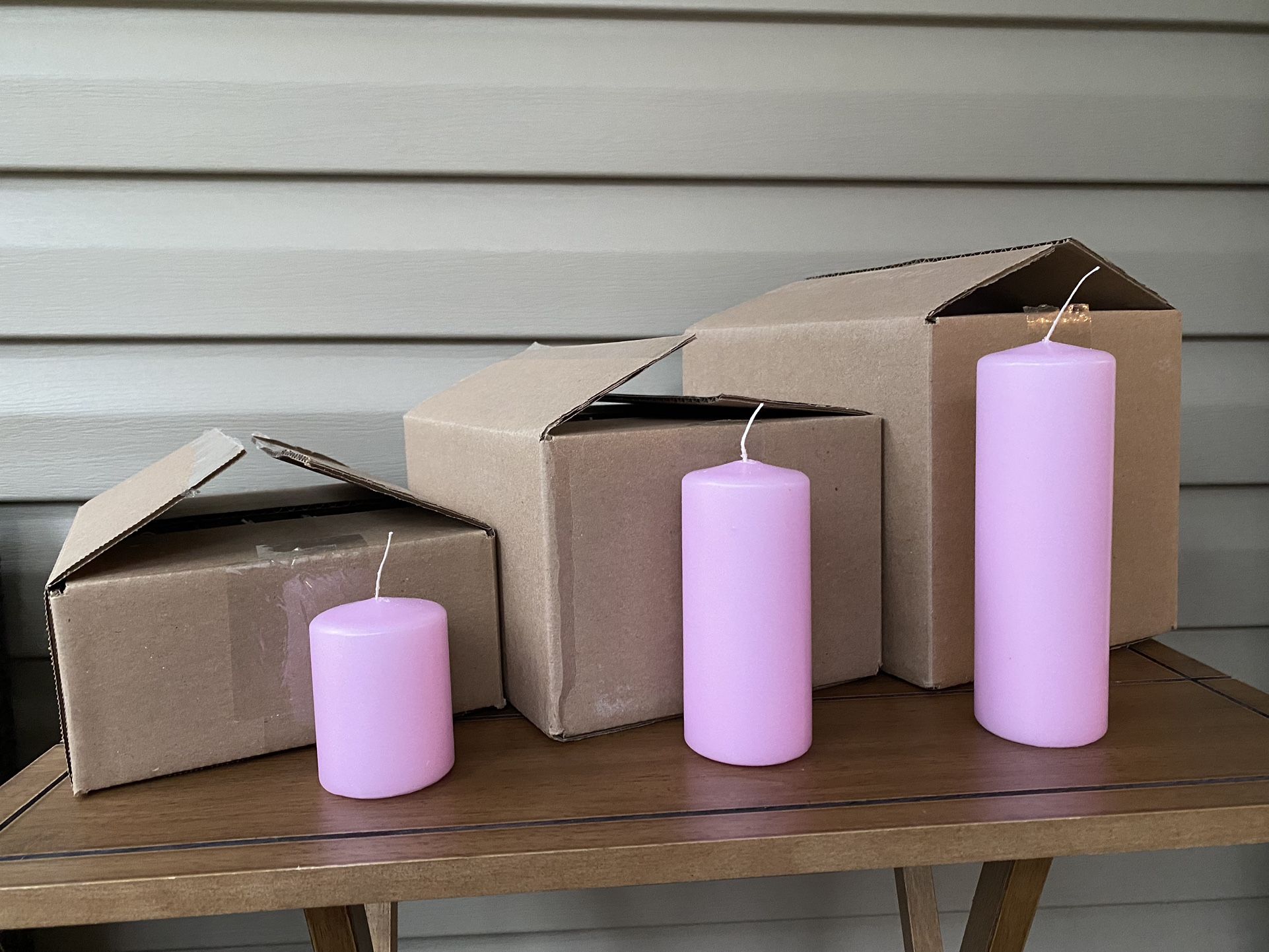 Yummi Slim Pillar Candles