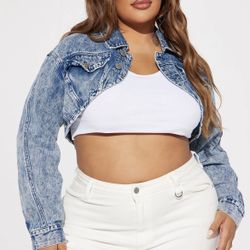 Crop Jean Jacket 