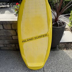 Yellow Luigi Wake Surfboard