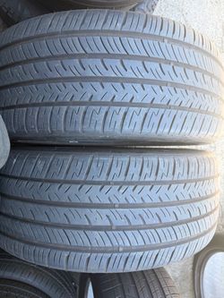 (2) 255/45R20 PAIR OF USED TIRES ADVANTA 80% LIFE !!!