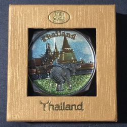 Unique Beautiful Double Sided Compact Mirror From Thailand