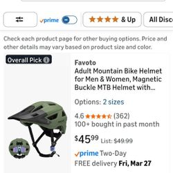 Favoto Adult Bike Helmet