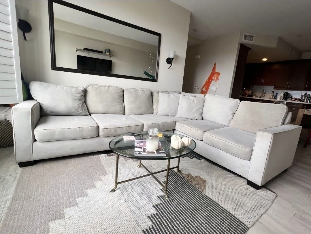 Modern Grey Sectional