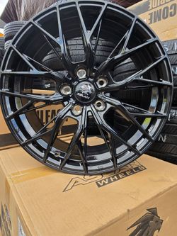 17 inch gloss black 5x114.3 (5x4.5) CARS SEDAN