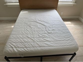 10 Inch Queen Size Mattress Bed-In-A-Box, Green Tea Memory Foam, White