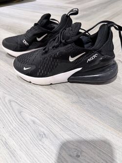 Nike Air Max 270 Black White Sneakers big kids