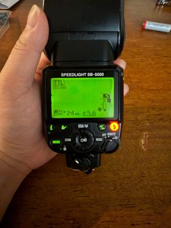 Nikon SB-5000 AF Speedlight Flash test working