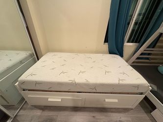 ikea bed with mattress