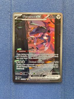 Pokemon Black Bolt 169/086 Genesect EX SIR