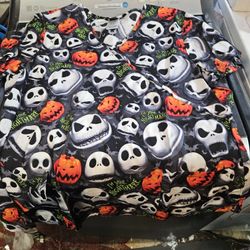 Nightmare before Christmas scrub tops.