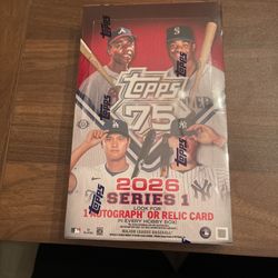 2026 Topps Baseball series 1