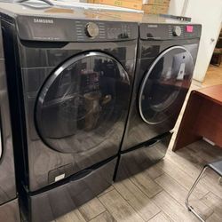 Samsung washer and dryer electric with warranty