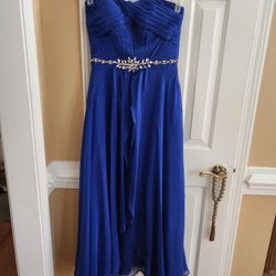 Formal Gown Electric Blue 