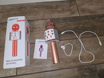 Handheld KTV Wireless Microphone Hi FI SPEAKER, Karaoke