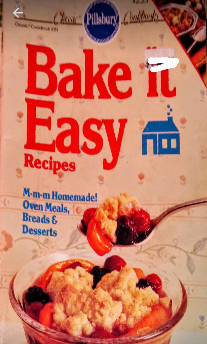 Pillsbury Bake It Easy Cookbook 