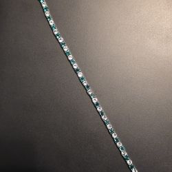 Emerald and Topaz Bracelet 