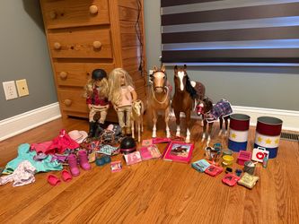 My Generation dolls and horses