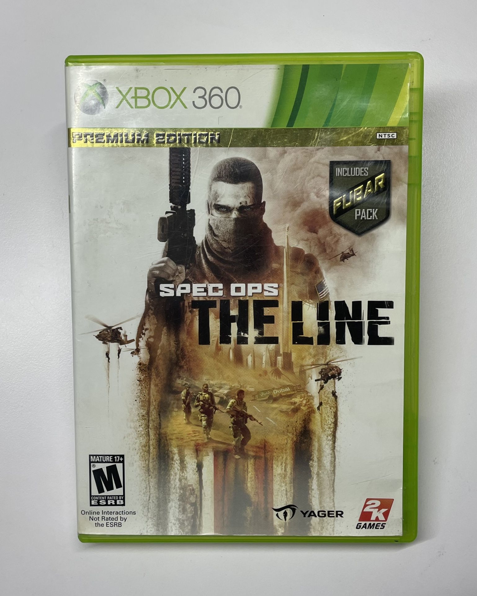Spec Ops The Line Microsoft Xbox 360 Premium Edition Delisted
