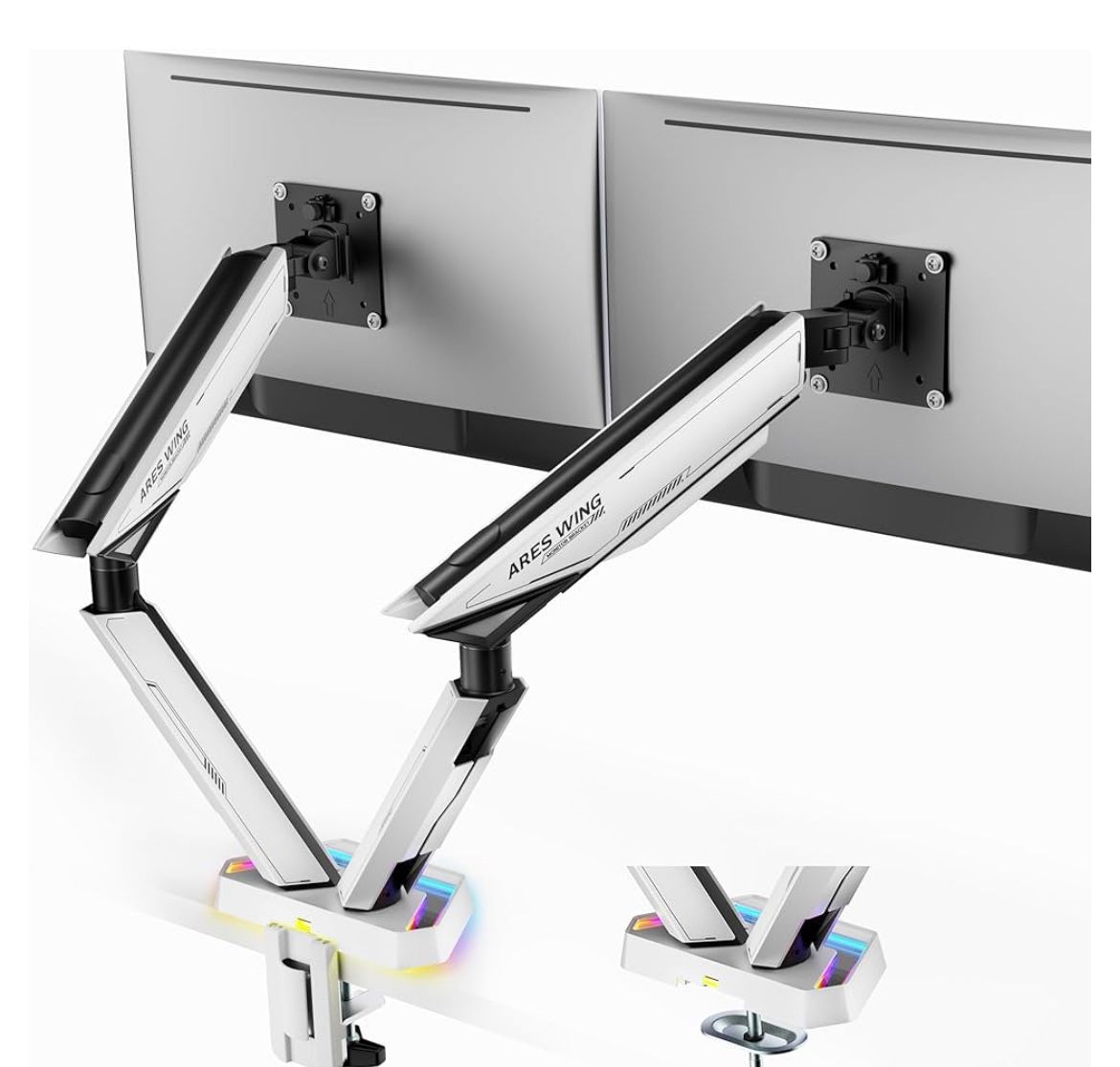 Heavy Duty Dual Monitor Mount